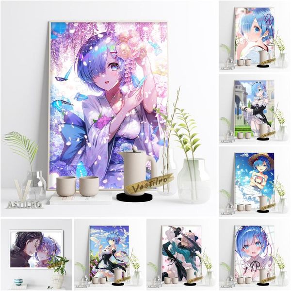 paintings re:zero-starting life in another world anime poster cartoon role rem art prints wall picture otaku collection gift home decor
paintings re:zero-starting life in another world anime poster cartoon role rem art prints wall picture otaku collection gift home decor