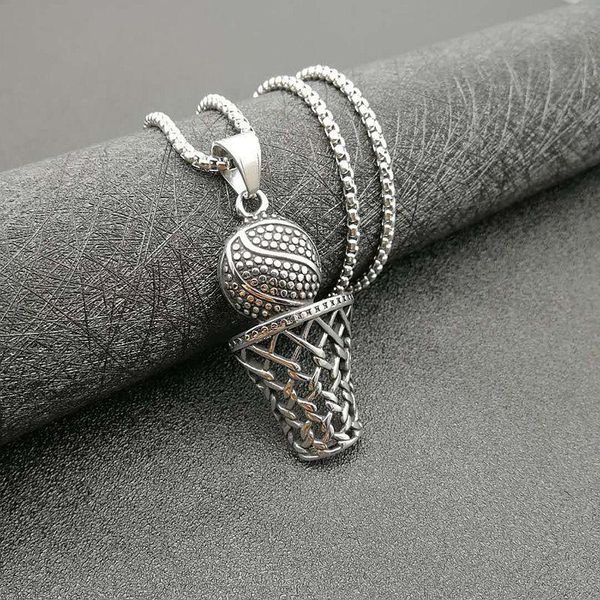 basketball net frame pendant necklace collares silver color stainless steel chain hip hop drop necklaces
basketball net frame pendant necklace collares silver color stainless steel chain hip hop drop necklaces