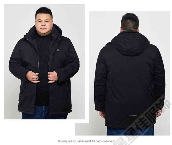 Men's Down & Parkas 10XL 8XL Electric heating Winter Long Jacket Warm Casual Coat WindProof Thickening Hat G0NJ# MB5R, Black
Men's Down & Parkas 10XL 8XL Electric heating Winter Long Jacket Warm Casual Coat WindProof Thickening Hat G0NJ# MB5R, Black