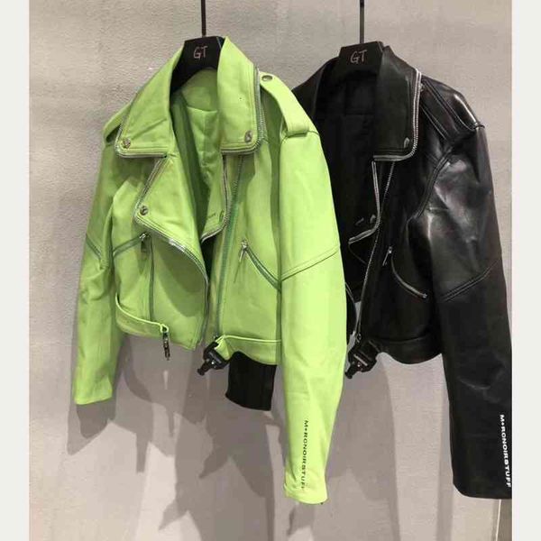 women's jackets woman coats natural leather fashion female motorcycle real sheepskin leather s 5047, Black;brown
women's jackets woman coats natural leather fashion female motorcycle real sheepskin leather s 5047, Black;brown