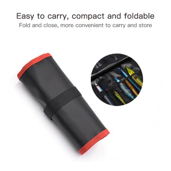 fishing accessories portable lure storage bag gear polyester waterproof durable grid partition bait
fishing accessories portable lure storage bag gear polyester waterproof durable grid partition bait