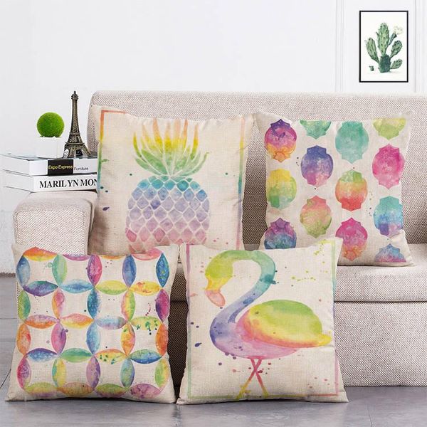 colorful pineapple flamingo cushion cover pillow home decorative pillows pillowcases housse de coussin t92 cushion/decorative
colorful pineapple flamingo cushion cover pillow home decorative pillows pillowcases housse de coussin t92 cushion/decorative