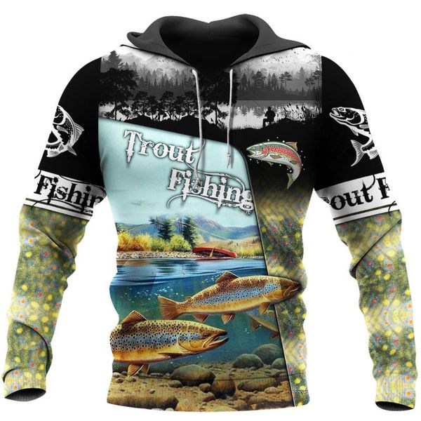 men's hoodies & sweatshirts beautiful trout fishing 3d printed men hoodie autumn and winter deluxe sweatshirt zip pullover casual str, Black
men's hoodies & sweatshirts beautiful trout fishing 3d printed men hoodie autumn and winter deluxe sweatshirt zip pullover casual str, Black