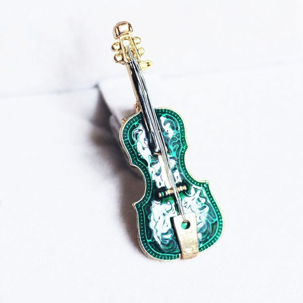 factory wholesale fashion style hand dripping oil green violin fashion versatile artistic temperament instrument brooch accessories hea/rtsc
factory wholesale fashion style hand dripping oil green violin fashion versatile artistic temperament instrument brooch accessories hea/rtsc