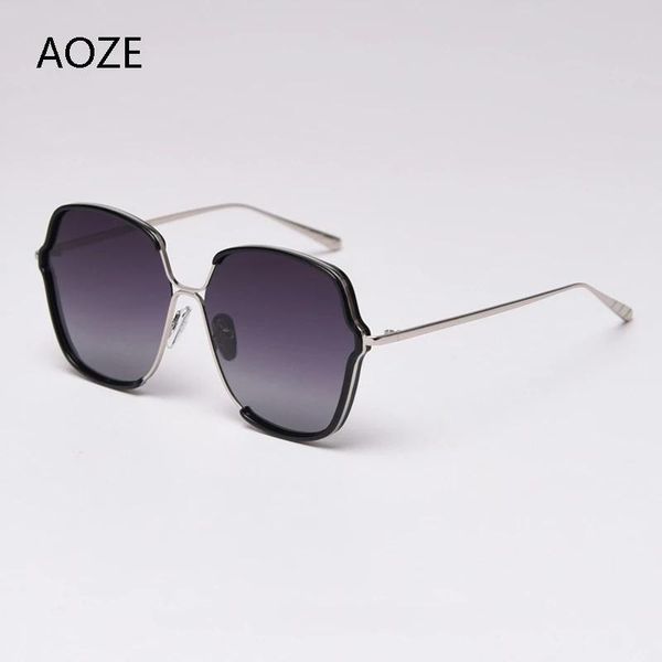 sunglasses aoze 2021 fashion gradient polarized for ladies driving anti-glare eye protection, White;black
sunglasses aoze 2021 fashion gradient polarized for ladies driving anti-glare eye protection, White;black