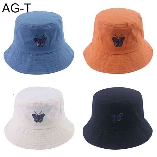 summer butterfly embroidery bucket hat short brim sunscreen fisherman cap, Blue;gray
summer butterfly embroidery bucket hat short brim sunscreen fisherman cap, Blue;gray
