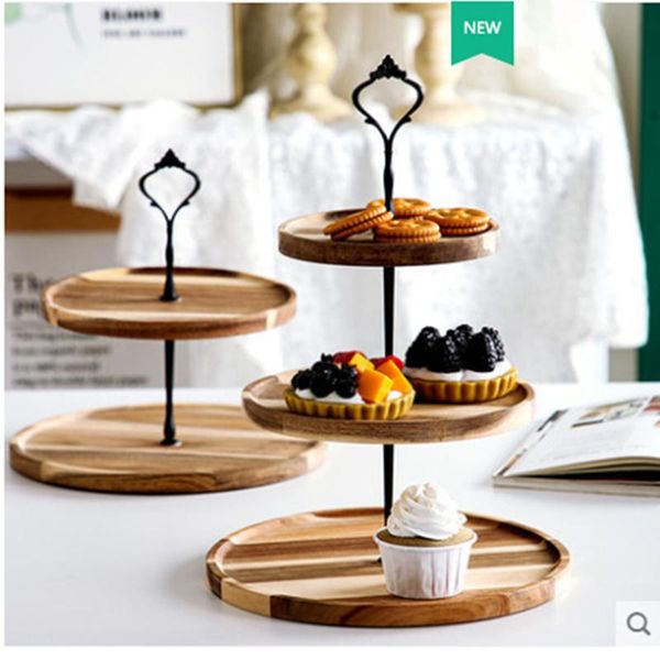 other bakeware 2/3 tiers detachable cake stand wooden european style pastry cupcake fruit plate serving dessert holder wedding party home de
other bakeware 2/3 tiers detachable cake stand wooden european style pastry cupcake fruit plate serving dessert holder wedding party home de