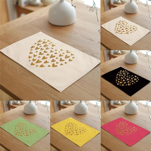 table runner heart pattern cotton linen placemats dinner kitchen pad mats accessories pat dining oil-proof @d
table runner heart pattern cotton linen placemats dinner kitchen pad mats accessories pat dining oil-proof @d