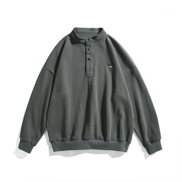 men's hoodies & sweatshirts a707 spring and autumn round collared trend ins long-sleeved casual hatless jacket 2021 hundred thin top, Black
men's hoodies & sweatshirts a707 spring and autumn round collared trend ins long-sleeved casual hatless jacket 2021 hundred thin top, Black