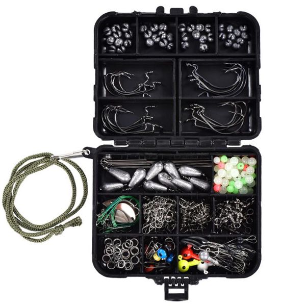 246pcs/box outdoor fishing lure jig hook hard bass casting sinker bait weight crank hooks set tackles accessories
246pcs/box outdoor fishing lure jig hook hard bass casting sinker bait weight crank hooks set tackles accessories