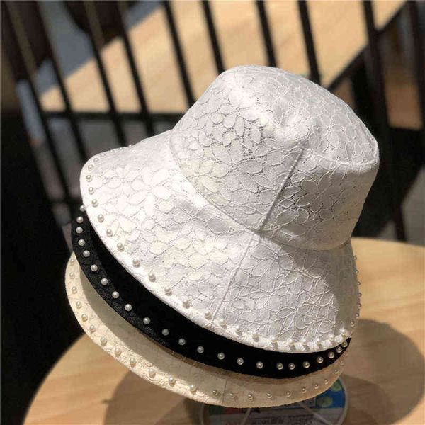 korean version lace fisherman hat women summer sunscreen hat fashion mesh hollow breathable bob all-match pearl panama basin hat g220311, Blue;gray
korean version lace fisherman hat women summer sunscreen hat fashion mesh hollow breathable bob all-match pearl panama basin hat g220311, Blue;gray
