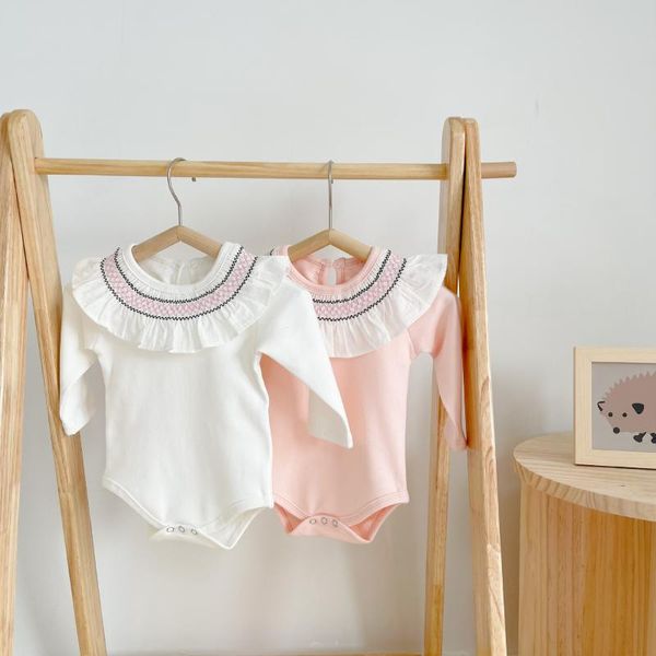 rompers baby boys girls bodysuit 2021 long sleeve solid spring autumn overalls outfits casual cotton large lotus leaf collar clothes, Blue
rompers baby boys girls bodysuit 2021 long sleeve solid spring autumn overalls outfits casual cotton large lotus leaf collar clothes, Blue