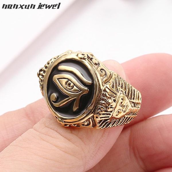 cluster rings punk men antique gold egyptian eye of horus ring hip hop male fashion finger egypt amulet jewelry gifts, Golden;silver
cluster rings punk men antique gold egyptian eye of horus ring hip hop male fashion finger egypt amulet jewelry gifts, Golden;silver