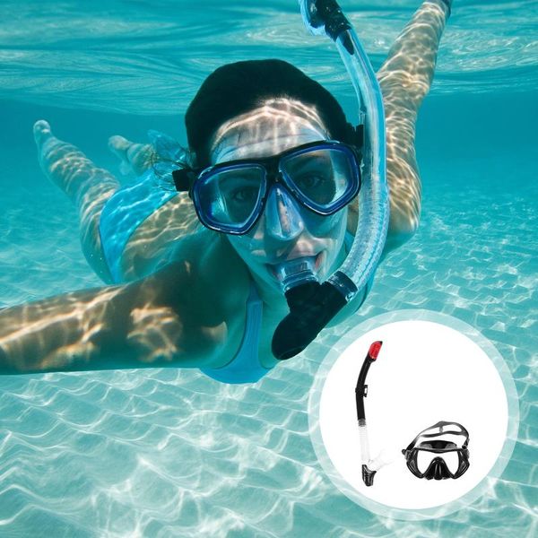 diving masks 3pcs goggles breathing tube pvc adjustable practical glass lens with underwater snorkel wide view swimming mask
diving masks 3pcs goggles breathing tube pvc adjustable practical glass lens with underwater snorkel wide view swimming mask