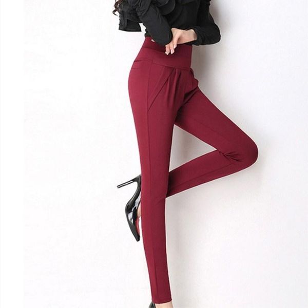 women's pants & capris 2021 6 solid colors casual pockets plus size pencil fashion ladies slim high waist harem, Black;white
women's pants & capris 2021 6 solid colors casual pockets plus size pencil fashion ladies slim high waist harem, Black;white