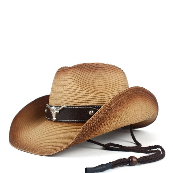 stingy brim hats women men hollow western cowboy hat lady summer straw bull head sombrero hombre beach cowgirl jazz sun size 57-59cm, Blue;gray
stingy brim hats women men hollow western cowboy hat lady summer straw bull head sombrero hombre beach cowgirl jazz sun size 57-59cm, Blue;gray