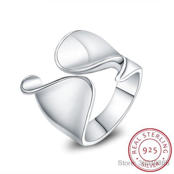 cluster rings 925 sterling silver unique design smooth ring for women jewelry beautiful finger open party birthday gift, Golden;silver
cluster rings 925 sterling silver unique design smooth ring for women jewelry beautiful finger open party birthday gift, Golden;silver