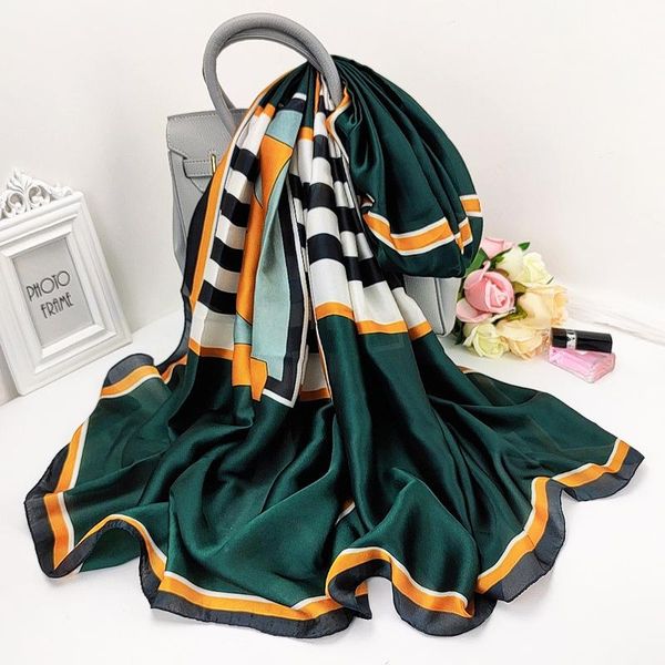 scarves 2021 summer 180x90cm fashion high-grade beach towel korean style print silk scarf lattice shawl luxury dustproof bandana, Blue;gray
scarves 2021 summer 180x90cm fashion high-grade beach towel korean style print silk scarf lattice shawl luxury dustproof bandana, Blue;gray