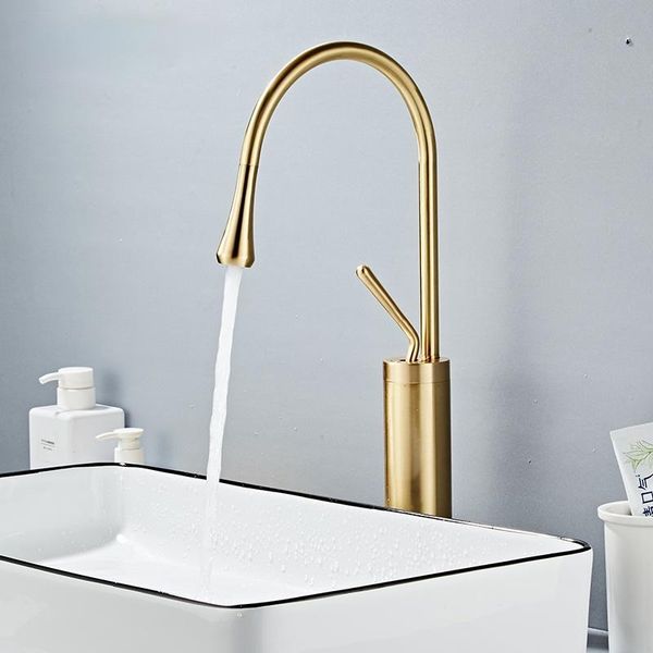basin faucet modern brass mixer tap bathroom water sink gold brush tall taps faucets
basin faucet modern brass mixer tap bathroom water sink gold brush tall taps faucets