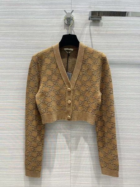 sweaters milan runway spring long sleeves v neck women's sweater high end jacquard cardigan designer coats 1229-4, White;black
sweaters milan runway spring long sleeves v neck women's sweater high end jacquard cardigan designer coats 1229-4, White;black