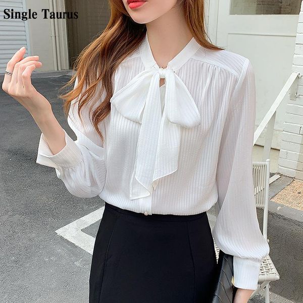 women's blouses & shirts white blouse fall long sleeve bow collar blusas mujer de moda 2021 chiffon ol office lady fashion y camisas
women's blouses & shirts white blouse fall long sleeve bow collar blusas mujer de moda 2021 chiffon ol office lady fashion y camisas