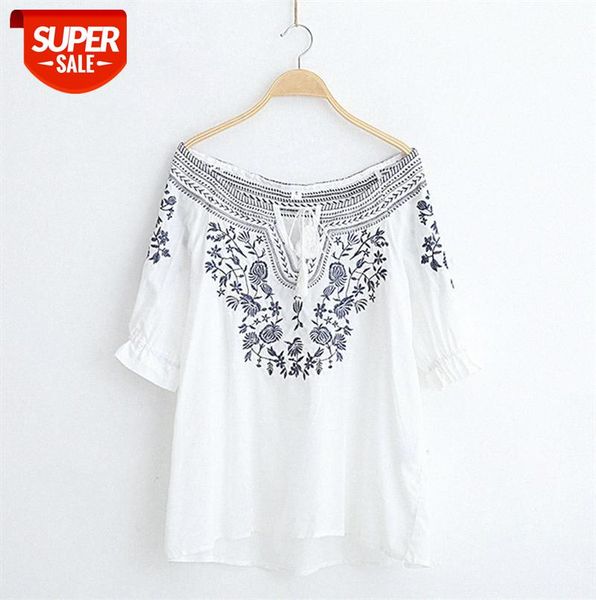303-1837 literary and artistic small fresh embroidered shirt women v-neck fringed lace-up short-sleeved #qe5e, Black;gray
303-1837 literary and artistic small fresh embroidered shirt women v-neck fringed lace-up short-sleeved #qe5e, Black;gray