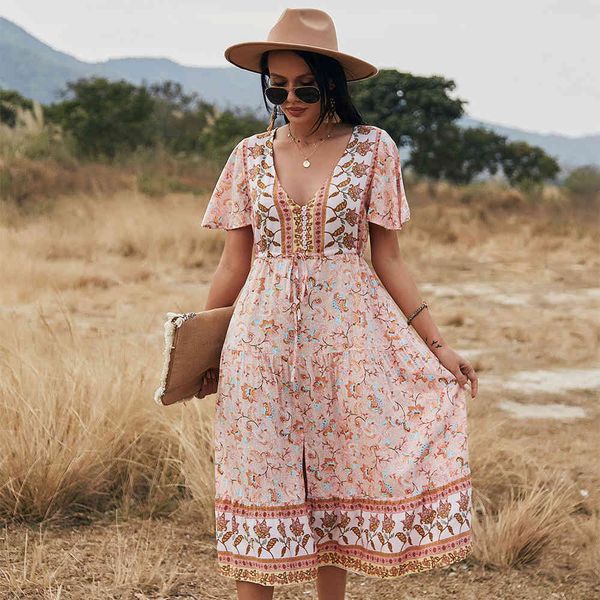 jumpsuit bohemian deep v neck floral print women summer short sleeve female slim high split holiday party midi boho, Black;white
jumpsuit bohemian deep v neck floral print women summer short sleeve female slim high split holiday party midi boho, Black;white