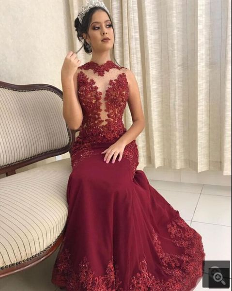 vestido de festa 2021 burgundy tulle mermaid prom dresses lace appliques sleeveless beaded sequins elegant party gowns formal long red carpe, Black
vestido de festa 2021 burgundy tulle mermaid prom dresses lace appliques sleeveless beaded sequins elegant party gowns formal long red carpe, Black