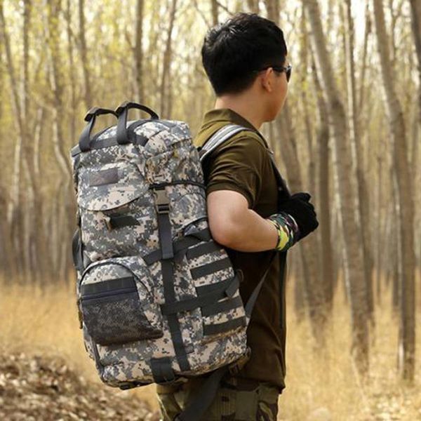 outdoor bags 60l backpacking gear hiking backpack army molle bag for camping hunting mountaineering camo
outdoor bags 60l backpacking gear hiking backpack army molle bag for camping hunting mountaineering camo