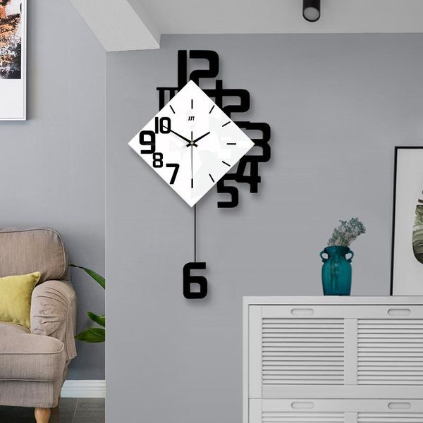 wall clocks 34cm swing clock modern design nordic fashion creative silent quartz watches home bedroom living room decor
wall clocks 34cm swing clock modern design nordic fashion creative silent quartz watches home bedroom living room decor