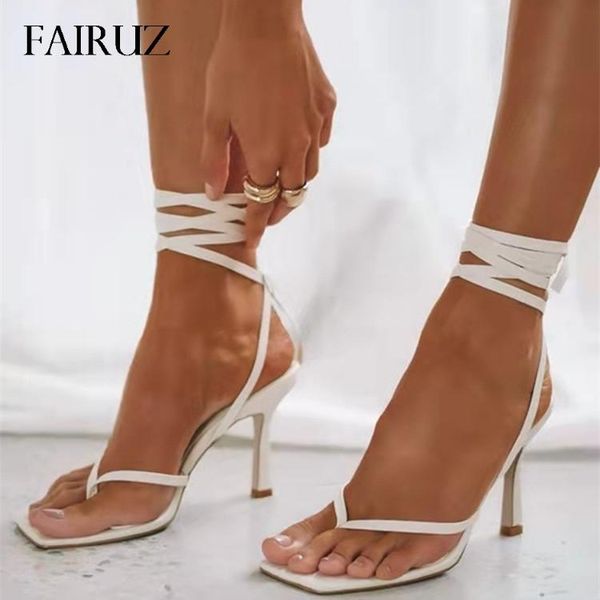 sandals 2021 ladies heel white black women fashion cross-tied high heels shoes lace up party pumps size 36-42
sandals 2021 ladies heel white black women fashion cross-tied high heels shoes lace up party pumps size 36-42