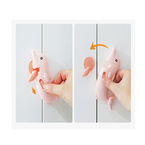 3pieces/lot3pcs dolphin model child safety lock without perforation two-step unlocking to prevent children from opening the refrigerator
3pieces/lot3pcs dolphin model child safety lock without perforation two-step unlocking to prevent children from opening the refrigerator