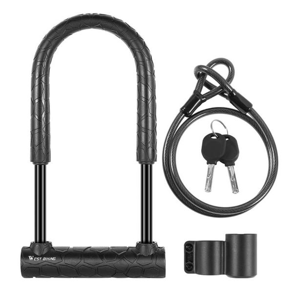 bike locks cycling bicycle u lock wheel anti-theft accessories riding bikes with 2 keys
bike locks cycling bicycle u lock wheel anti-theft accessories riding bikes with 2 keys