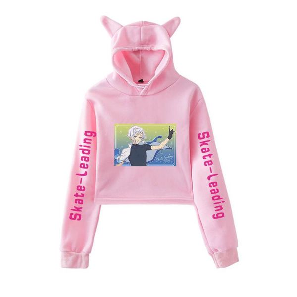women's hoodies & sweatshirts wawni skate-leading cat ear hoodie woman fashion print cotton hooded sweatshirt streetwear accessories le, Black
women's hoodies & sweatshirts wawni skate-leading cat ear hoodie woman fashion print cotton hooded sweatshirt streetwear accessories le, Black