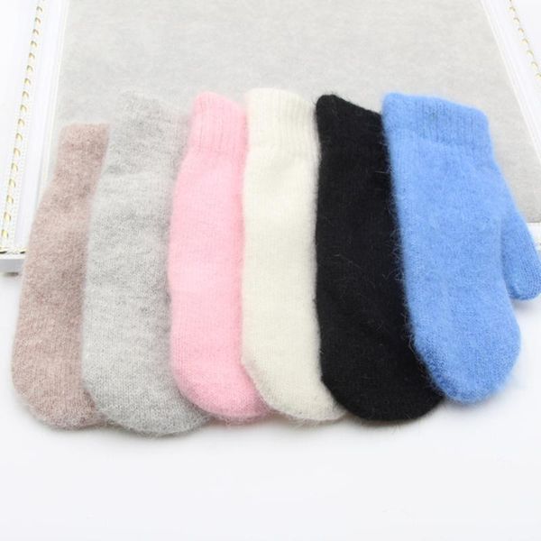 five fingers gloves winter warm knitted mitten for women solid color knit mittens, girls hair cotton thick thermal, Blue;gray
five fingers gloves winter warm knitted mitten for women solid color knit mittens, girls hair cotton thick thermal, Blue;gray