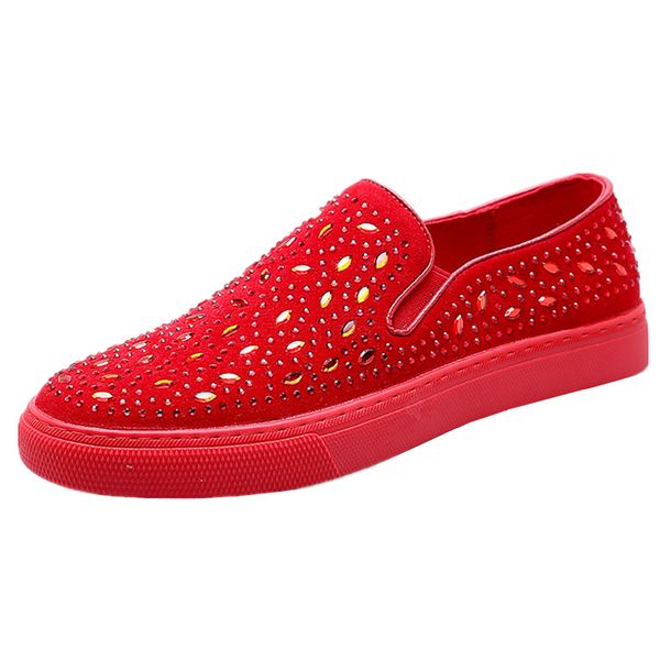 slip on loafers men handmade shoes mens luxury shoes men designer sneakers fashion rivets breathable footwear man red 2.5, Red;white
slip on loafers men handmade shoes mens luxury shoes men designer sneakers fashion rivets breathable footwear man red 2.5, Red;white