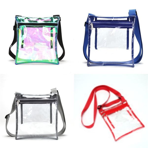 25*23cm pvc laser transparent wash bags transparent pu one-shoulder square cosmetic bag girls zipper multifunction handbags wallets for kids, White
25*23cm pvc laser transparent wash bags transparent pu one-shoulder square cosmetic bag girls zipper multifunction handbags wallets for kids, White