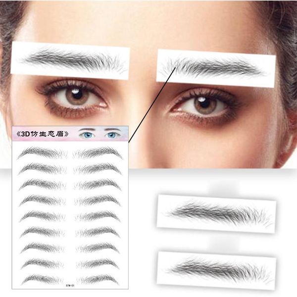 temporary tattoos 6d hair-like authentic eyebrows grooming shaping brow shaper makeup sticker bionic tattoo
temporary tattoos 6d hair-like authentic eyebrows grooming shaping brow shaper makeup sticker bionic tattoo