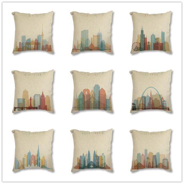 decorative cushion cover modern abstract world city paris london prints vintage retro square pillowcase throw pillow case 45x45 cushion/deco
decorative cushion cover modern abstract world city paris london prints vintage retro square pillowcase throw pillow case 45x45 cushion/deco