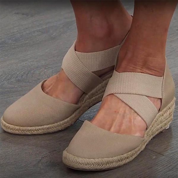 sandals for women summer 2021 closed toe wedge ladies mid heel shoes pointed slip on woman beach, Black
sandals for women summer 2021 closed toe wedge ladies mid heel shoes pointed slip on woman beach, Black