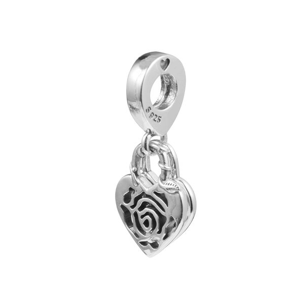 rose heart padlock dangle charm silver color charms fit original pandora bracelets & bangle 2022 valentine's day symbols of your love b, Black
rose heart padlock dangle charm silver color charms fit original pandora bracelets & bangle 2022 valentine's day symbols of your love b, Black