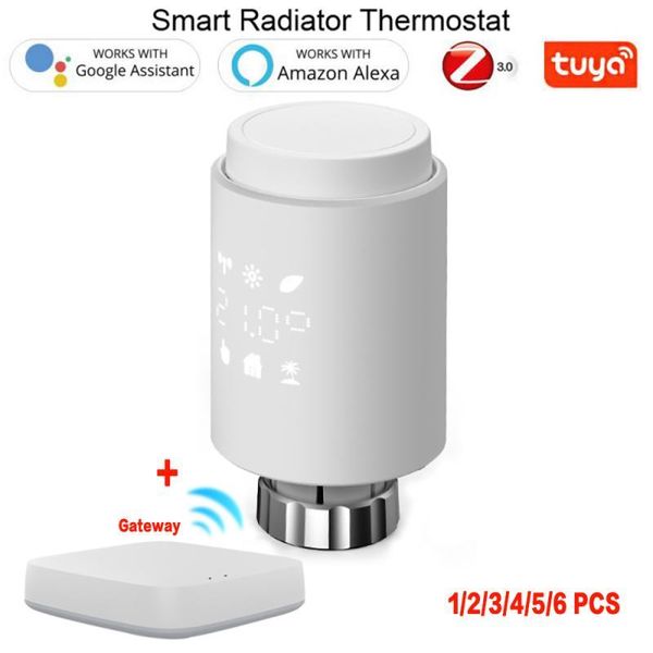 smart home control trv zigbee3.0 radiator actuator programmable thermostatic valve temperature controller voice via alexa
smart home control trv zigbee3.0 radiator actuator programmable thermostatic valve temperature controller voice via alexa