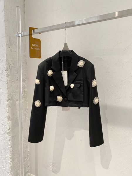 women's suits & blazers 2021 autumn women flower short blazer female jacket coat for ladies ddxgz2 7.01, White;black
women's suits & blazers 2021 autumn women flower short blazer female jacket coat for ladies ddxgz2 7.01, White;black