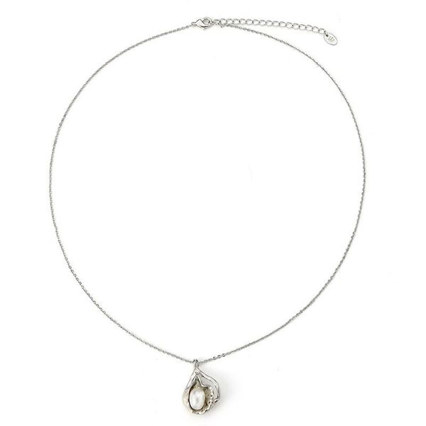 chains trendy white pearl conch pendant necklace for women ladies metal silver color geometric charm necklaces party jewelry
chains trendy white pearl conch pendant necklace for women ladies metal silver color geometric charm necklaces party jewelry