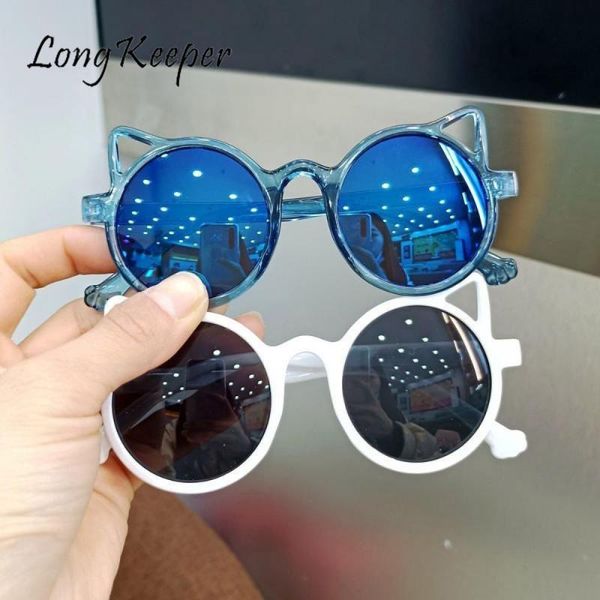 sunglasses longkeeper round kids girls cat ears children glasses boys sun cute eyewear baby shades outdoor goggles uv400, Blue
sunglasses longkeeper round kids girls cat ears children glasses boys sun cute eyewear baby shades outdoor goggles uv400, Blue