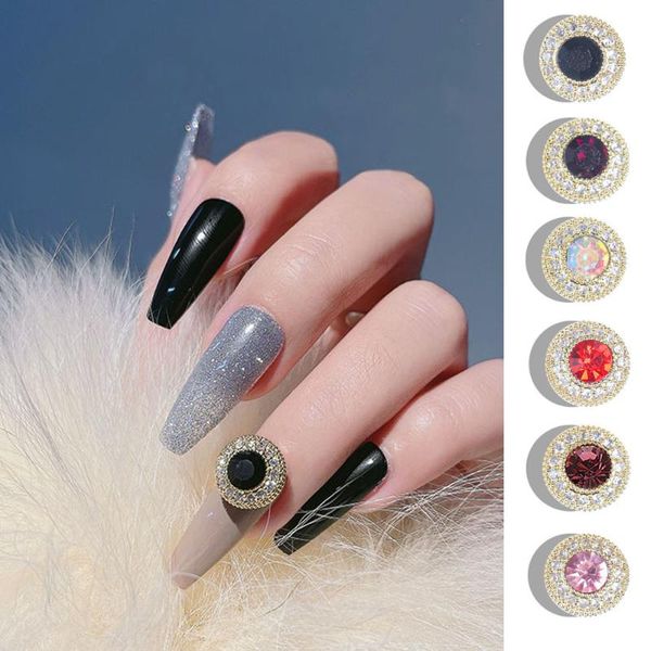 nail art decorations shiny rotary crystal aquatic diamonds lucky zircon charm fashion decoration manicure accessories, Silver;gold
nail art decorations shiny rotary crystal aquatic diamonds lucky zircon charm fashion decoration manicure accessories, Silver;gold