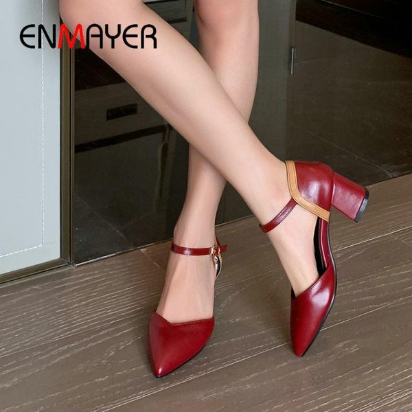 dress shoes enmayer party square heel women high pointed toe pu d'orsay & two-piece wedding buckle strap classics 34-41, Black
dress shoes enmayer party square heel women high pointed toe pu d'orsay & two-piece wedding buckle strap classics 34-41, Black