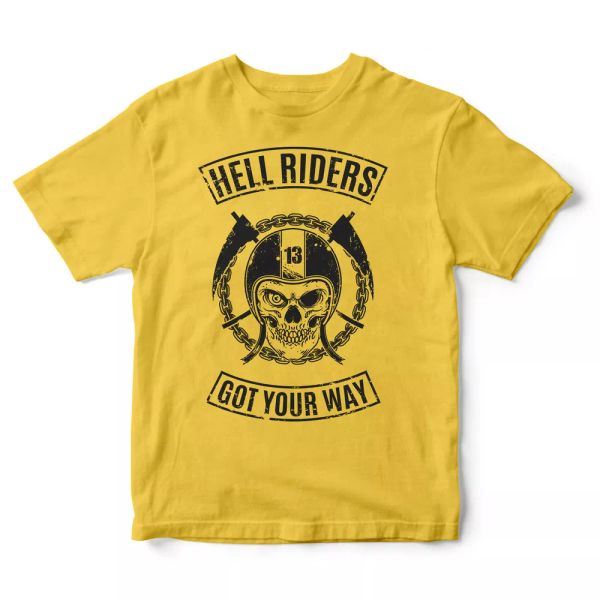 hell riders - mens biker t-shirt racer fathers day birthday 30th 40th 50th 60th, White;black
hell riders - mens biker t-shirt racer fathers day birthday 30th 40th 50th 60th, White;black