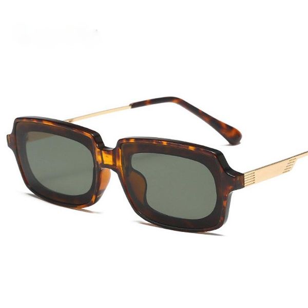 sunglasses retro rectangle women fashion metal leopard dark green eyewear shades uv400 men square pink sun glasses, White;black
sunglasses retro rectangle women fashion metal leopard dark green eyewear shades uv400 men square pink sun glasses, White;black