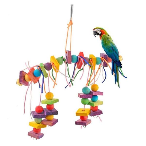 other bird supplies quality wood pet parrot toys chew climbing swing parrots cage stairs windchimes funny
other bird supplies quality wood pet parrot toys chew climbing swing parrots cage stairs windchimes funny